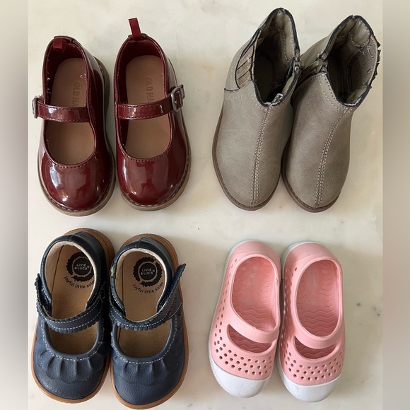 Livie & Luca Other - Shoe Bundle Baby or Walker or Toddler size 6. Boots, Mary Jane’s, water shoes.